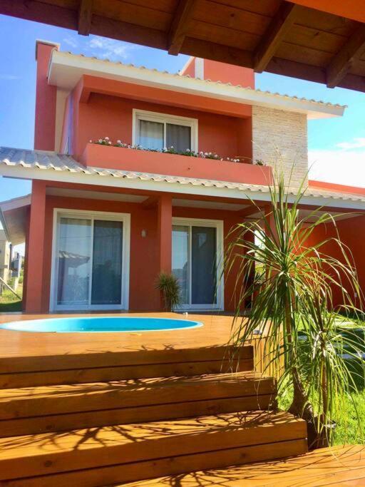Casa Em Garopaba - Piscina - Forno Para Pizza - Ar Condicionado - 3 Quartos Dış mekan fotoğraf