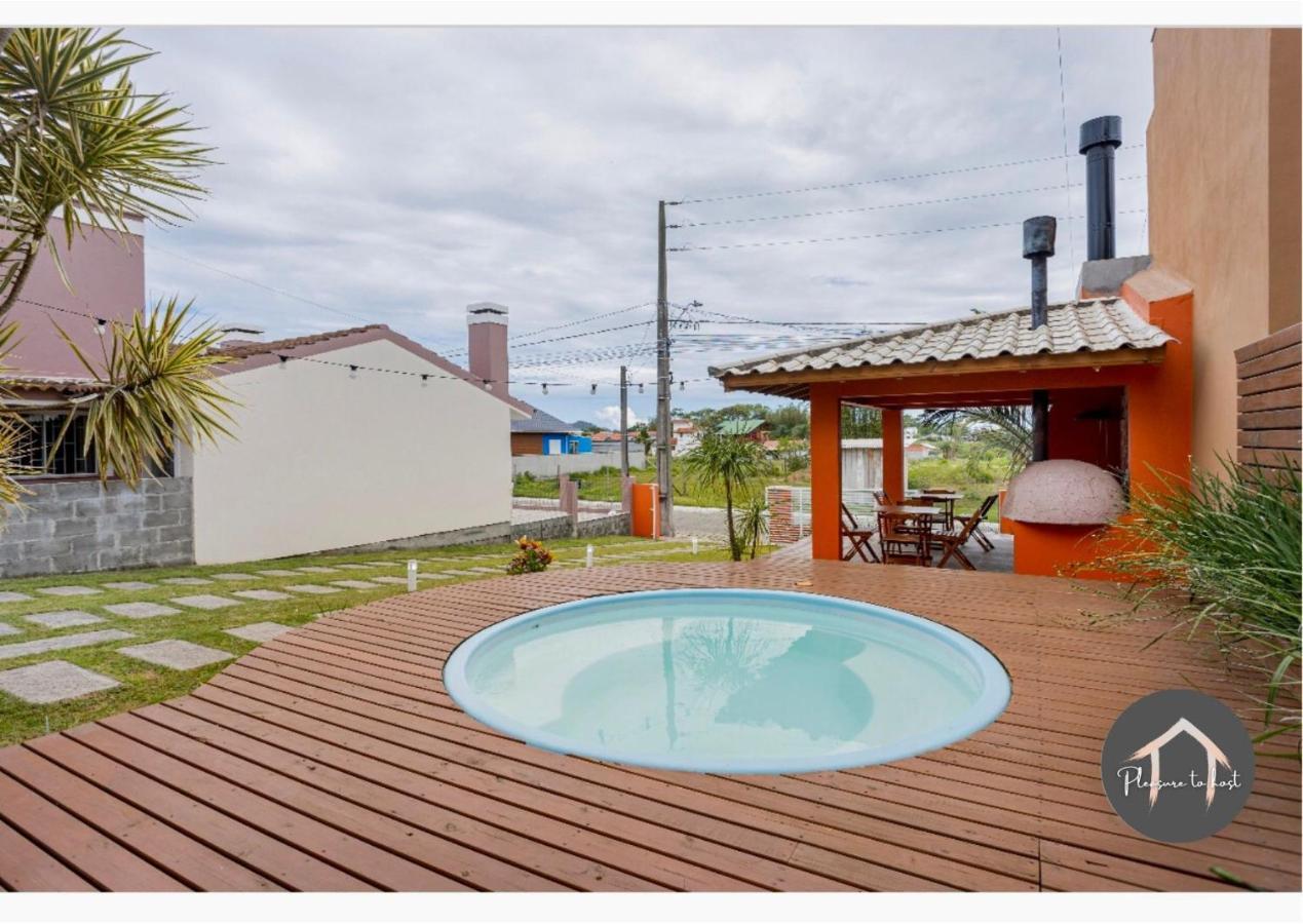 Casa Em Garopaba - Piscina - Forno Para Pizza - Ar Condicionado - 3 Quartos Dış mekan fotoğraf