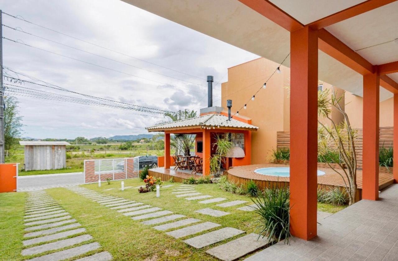Casa Em Garopaba - Piscina - Forno Para Pizza - Ar Condicionado - 3 Quartos Dış mekan fotoğraf